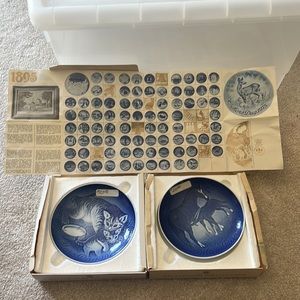 Mors Dag 1971 & 1979 Mother’s Day Plates